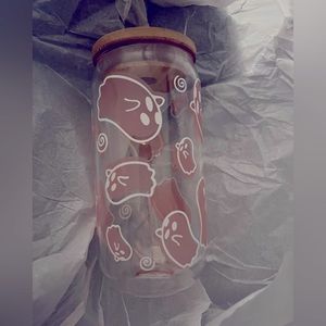 Super cute boo tumbler